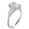 Thumbnail Image 2 of Vera Wang VOW Radiant-Cut Lab-Grown Diamond Engagement Ring 2-5/8 ct tw 14K White Gold