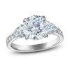 Thumbnail Image 1 of Vera Wang VOW Round-Cut Lab-Grown Diamond Engagement Ring 3-1/2 ct tw 14K White Gold