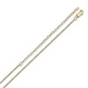 Thumbnail Image 3 of Retro Name Necklace 14K Yellow Gold 18"