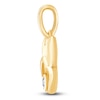 Thumbnail Image 2 of Children's Diamond Accent Double Heart Charm 14K Yellow Gold