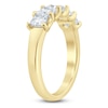 Thumbnail Image 2 of Princess-Cut Lab-Grown Diamond Five-Stone Anniversary Ring 1-1/2 ct tw 14K Yellow Gold