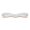 Thumbnail Image 3 of Diamond Contour Anniversary Band 1/4 ct tw Round 14K Rose Gold