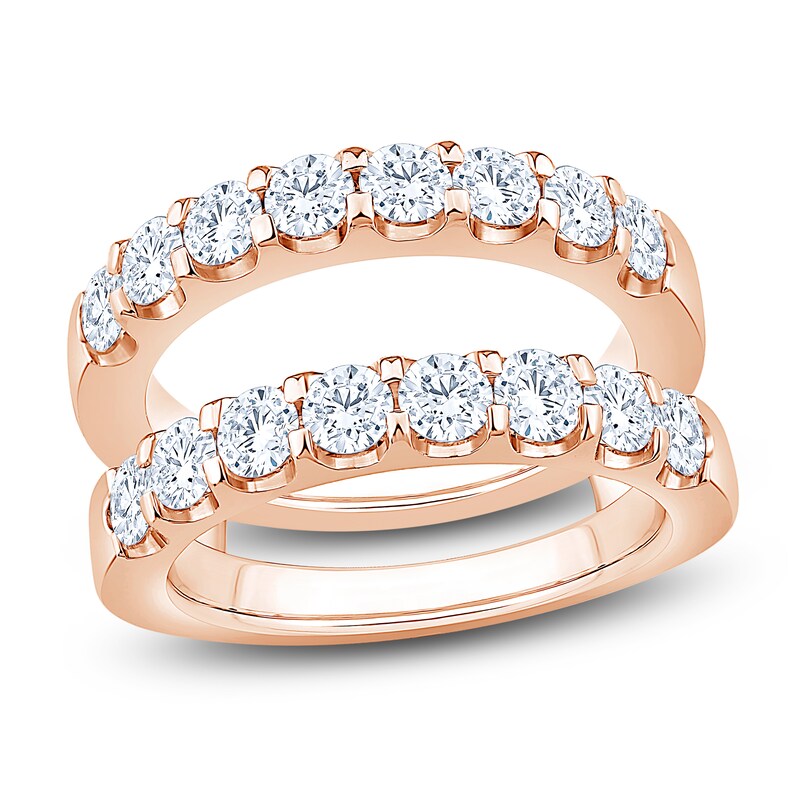 Main Image 1 of Certified Diamond Enhancer Ring 2 ct tw 14K Rose Gold