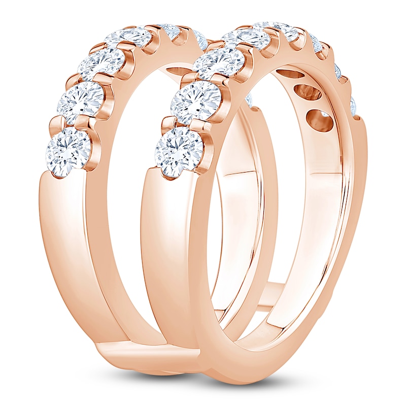 Main Image 2 of Certified Diamond Enhancer Ring 2 ct tw 14K Rose Gold