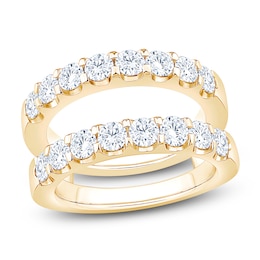 Certified Diamond Enhancer Ring 2 ct tw 14K Yellow Gold