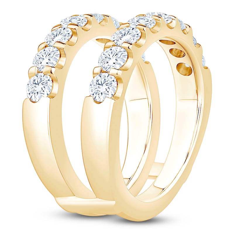 Main Image 2 of Certified Diamond Enhancer Ring 2 ct tw 14K Yellow Gold