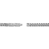 Thumbnail Image 3 of Curb Chain Necklace 8mm Stainless Steel 18"