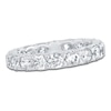 Thumbnail Image 1 of Certified Round-Cut Diamond Eternity Band 2-3/4 to 3-5/8 ct tw Platinum