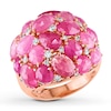Thumbnail Image 0 of Natural Pink Sapphire Ring 5/8 ct tw Diamonds 18K Rose Gold