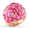 Thumbnail Image 0 of Natural Pink Sapphire Ring 5/8 ct tw Diamonds 18K Rose Gold