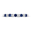 Thumbnail Image 2 of Stackable Ring Lab-Created Sapphires 10K White Gold