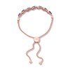 Thumbnail Image 2 of Le Vian Natural Sapphire Bracelet 1/10 cttw Diamonds 14K Strawberry Gold