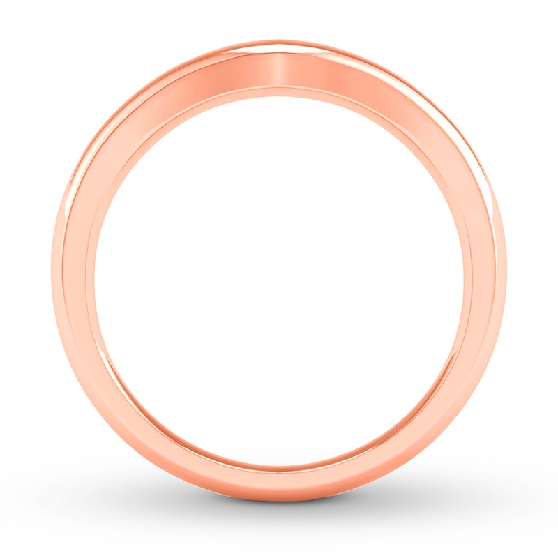 Natural Sapphire Ring 10K Rose Gold