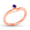 Thumbnail Image 3 of Natural Sapphire Ring 10K Rose Gold