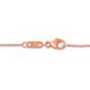 Thumbnail Image 3 of Natural Sapphire Necklace Pear-shaped 10K Rose Gold