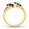 Thumbnail Image 1 of Natural Sapphire Deconstructed Ring 10K Yellow Gold