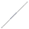 Thumbnail Image 2 of Shy Creation Sapphire Adjustable Bracelet 1/5 cttw Diamonds 14K White Gold SC55005033