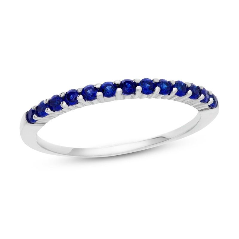 Lab-created Blue Sapphire Ring Sterling Silver