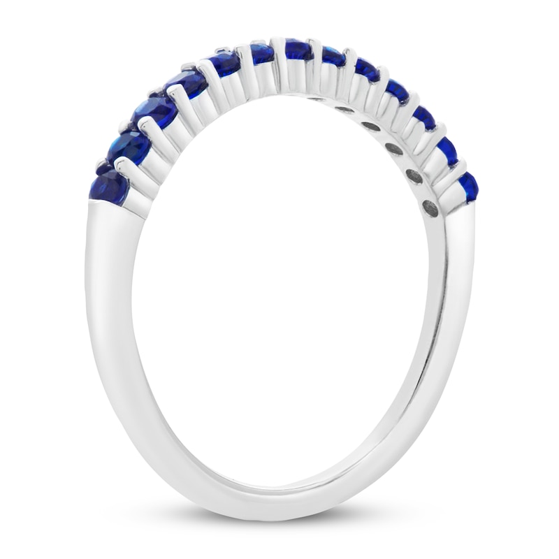 Lab-created Blue Sapphire Ring Sterling Silver