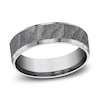 Thumbnail Image 1 of Rock Wedding Band Grey Tantalum 7.0mm