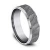 Thumbnail Image 1 of Rock Wedding Band Grey Tantalum 7.0mm