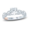 Thumbnail Image 1 of Pnina Tornai Diamond Engagement Ring 1-1/3 ct tw Round/Marquise 14K White Gold