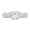 Thumbnail Image 3 of Pnina Tornai Diamond Engagement Ring 1-1/3 ct tw Round/Marquise 14K White Gold