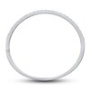 Thumbnail Image 3 of Diamond Bangle Bracelet 4 ct tw Round 14K White Gold