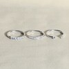 Thumbnail Image 4 of Juliette Maison Natural Peridot Half Eternity Ring 10K Yellow Gold