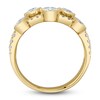 Thumbnail Image 4 of Shy Creation Diamond Ring 1-1/2 ct tw Round 14K Yellow Gold SC55008500