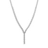 Thumbnail Image 1 of Diamond Y Necklace 5 ct tw Round 14K White Gold
