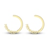 Thumbnail Image 0 of Engravable High-Polish Circle Hoop Earrings 14K Yellow Gold 43mm
