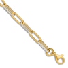 Thumbnail Image 1 of High-Polish Oval Link Bracelet 14K Yellow Gold 7.5"