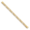 Men's High-Polish Link Bracelet 14K Yellow Gold 8.5"