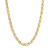 Thumbnail Image 0 of Solid Glitter Rope Necklace 10K Yellow Gold 22" 4.4mm