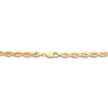 Thumbnail Image 1 of Solid Glitter Rope Necklace 10K Yellow Gold 22" 4.4mm