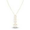 Thumbnail Image 1 of Freshwater Cultured Pearl Necklace 14K Yellow Gold 18"