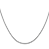 Thumbnail Image 1 of High-Polish Curb Chain Necklace Platinum 18" 3.5mm