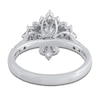 Thumbnail Image 3 of Marquise & Round-Cut Diamond Ring 1 ct tw 14K White Gold