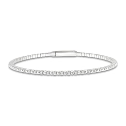 Diamond Flexi Bangle 1/2 ct tw 10K White Gold