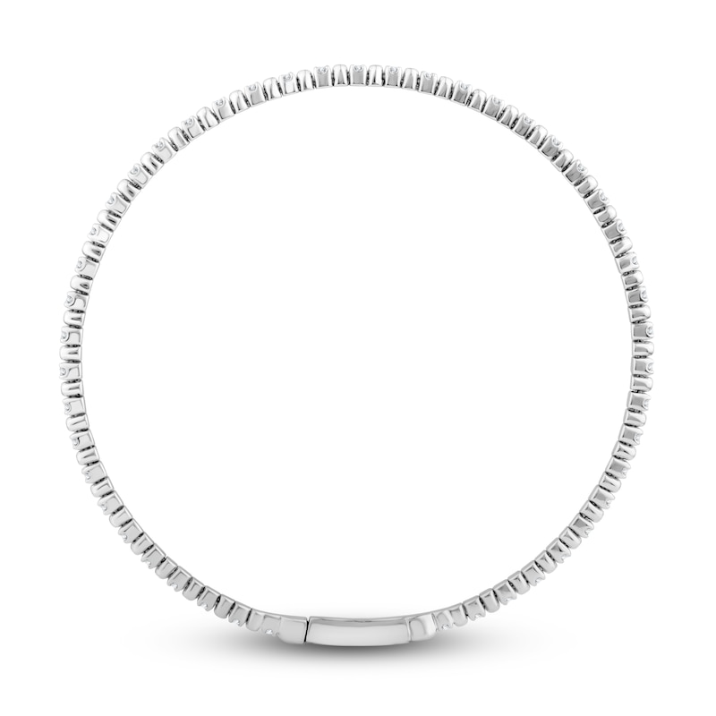 Diamond Flexi Bangle 1/2 ct tw 10K White Gold