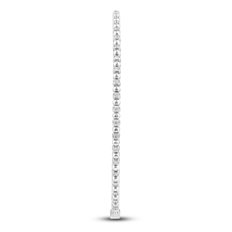 Main Image 3 of Diamond Flexi Bangle 1/2 ct tw 10K White Gold