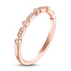 Thumbnail Image 2 of Diamond Stackable Anniversary Band 1/10 ct tw 14K Rose Gold