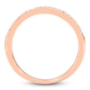Thumbnail Image 2 of Round-Cut Diamond Multi-Row Ring 1/2 ct tw 14K Rose Gold