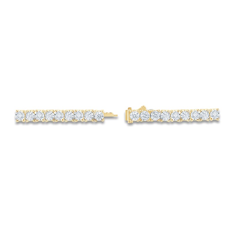 Main Image 3 of Pnina Tornai Diamond Tennis Bracelet 4 ct tw Round 14K Yellow Gold