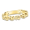 Thumbnail Image 1 of Kirk Kara Lace Milgrain Wedding Band 14K Yellow Gold
