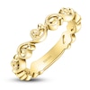 Thumbnail Image 2 of Kirk Kara Lace Milgrain Wedding Band 14K Yellow Gold