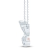 Thumbnail Image 2 of Pnina Tornai Pear-Shaped & Marquise Lab-Grown Diamond Butterfly Necklace 2 ct tw 14K White Gold 18"