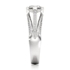 Thumbnail Image 3 of J'Lure Lab-Grown Diamond Lozenge Step-Cut Engagement Ring 1-3/8 ct tw 18K White Gold
