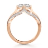 Thumbnail Image 2 of J'Lure Lab-Grown Diamond Radiant Brilliant-Cut Engagement Ring 2-3/8 ct tw 18K Rose Gold